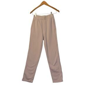 NSF Womens Pants Size 100% Cotton Beige RN#46959 Made in USA Size P (XS)